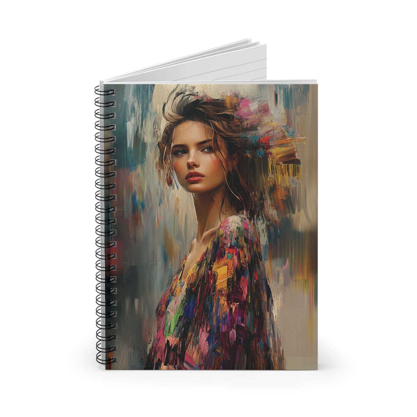 Beautiful Spiral Notebook - Ruled Line