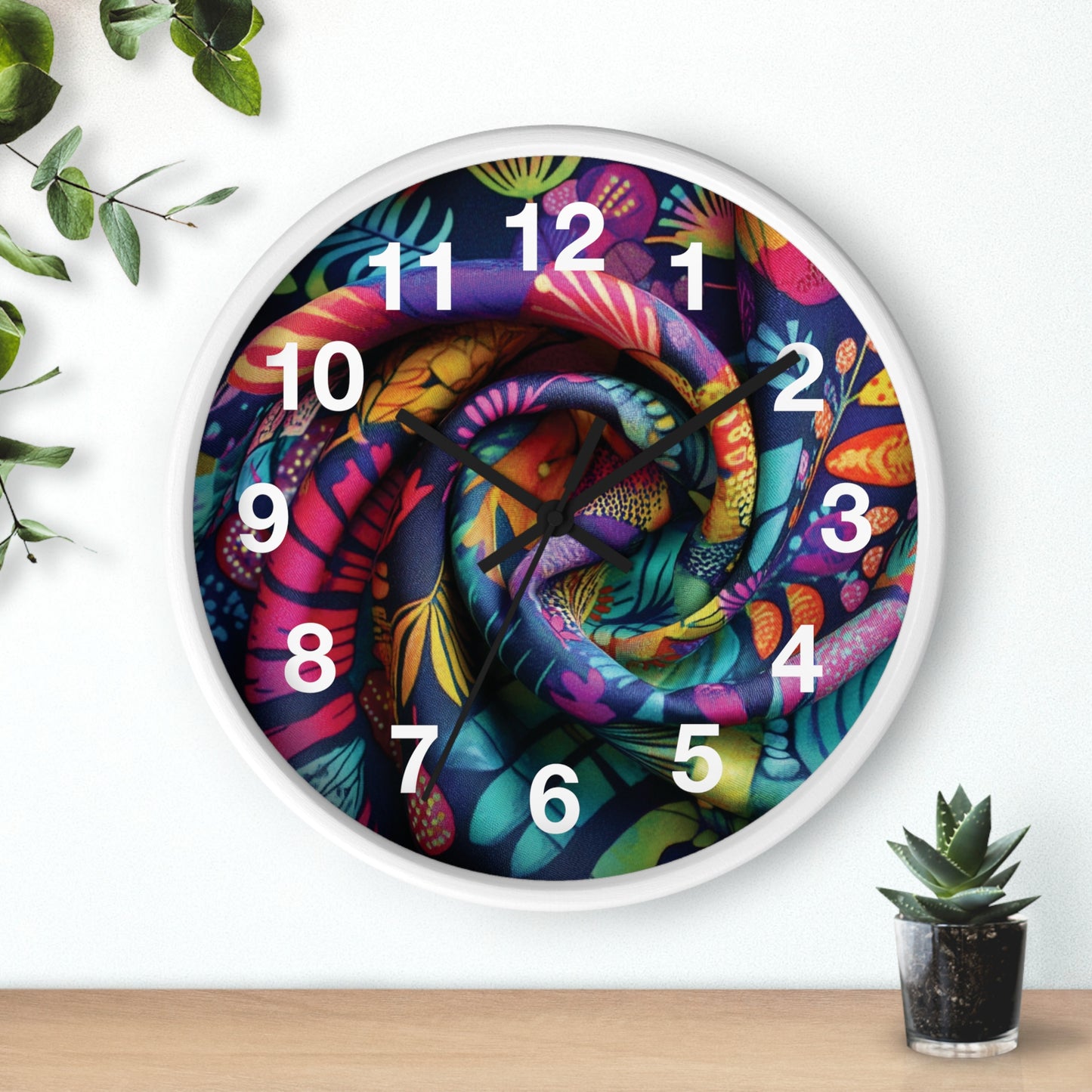 Abstract Wall Clock