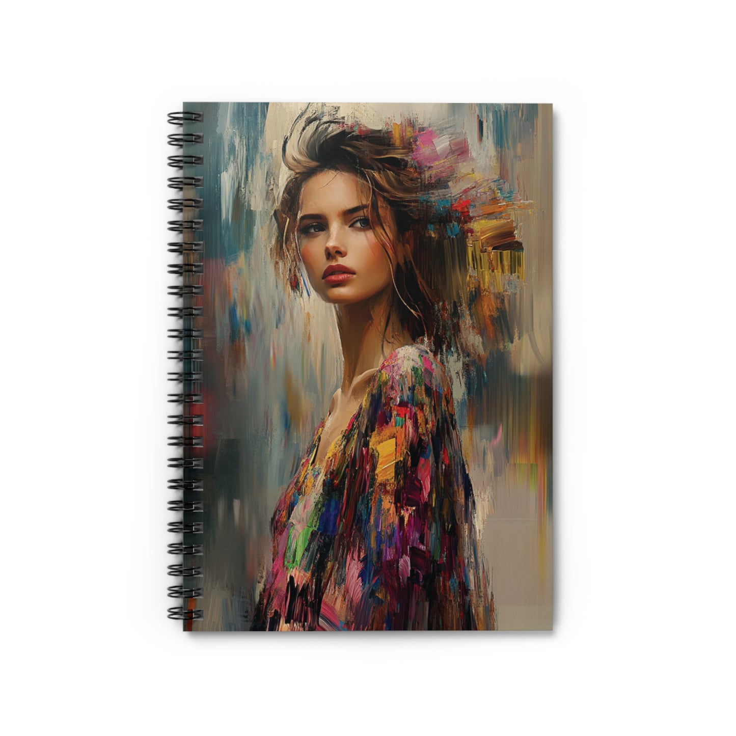 Beautiful Spiral Notebook - Ruled Line