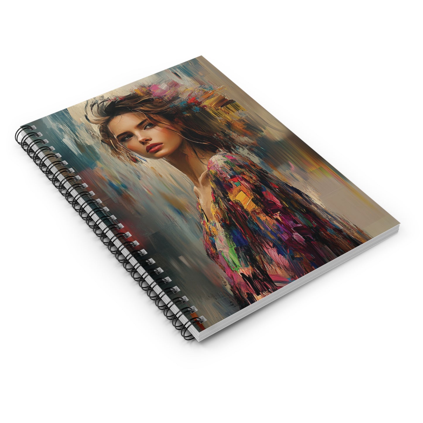 Beautiful Spiral Notebook - Ruled Line