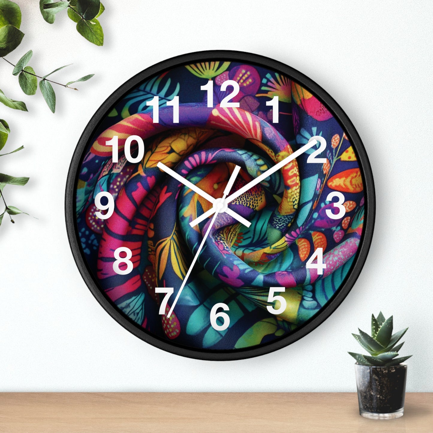 Abstract Wall Clock