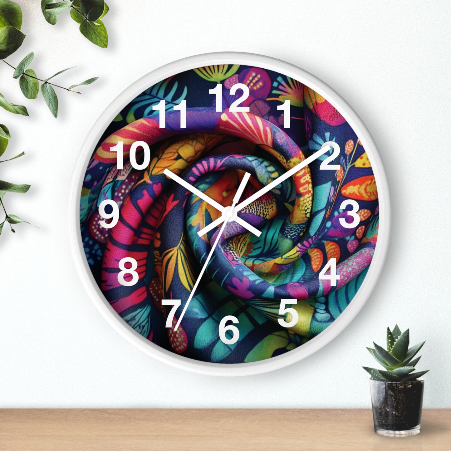 Abstract Wall Clock